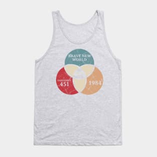 You Are Here - Retro Color Venn Diagram Tank Top